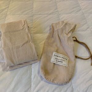 Parachute Linen Standard Sham Set -Blush